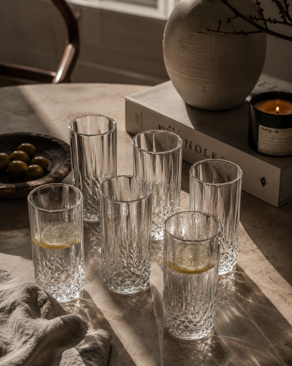 Vintage Highball Glasses Set